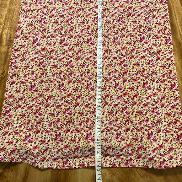 Only Midi Dress Size XS Lux Strap Alexa AOP Fuchsia Purple 309 Bella Style NWT - Picture 7 of 8